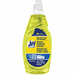 JoySuds Professional Dishwashing Detergent, Concentrate Liquid, 38 fl oz (1.2 quart), Lemon Scent, 8/Carton