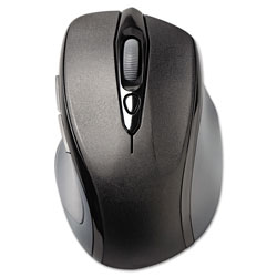 Acco Pro Fit Mid-Size Wireless Mouse, 2.4 GHz Frequency/30 ft Wireless Range, Right Hand Use, Black