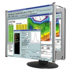 Kantek LCD Monitor Magnifier Filter, Fits 24 in Widescreen LCD, 16:9/16:10 Aspect Ratio