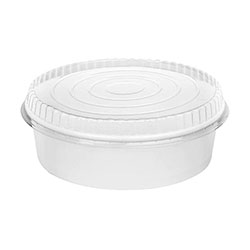 Karat® Plastic Lid for Food Bucket, Clear, Plastic, 270/Carton