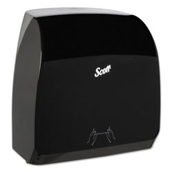 Scott® Control Slimroll Manual Towel Dispenser, 12.63 x 10.2 x 16.13, Black