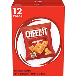 Keebler Cheez-It Original Baked Snack Crackers - Original - 1 oz - 12 / Box