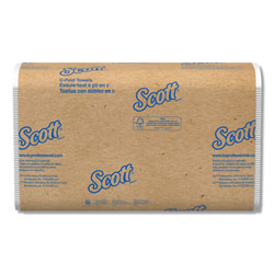 Scott® Essential C-Fold Towels,Convenience Pack, 10 1/8 x 13 3/20, White, 200/PK,9PK/CT