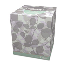 Kleenex Naturals Facial Tissue, 2-Ply, White, 95 Sheets/Box