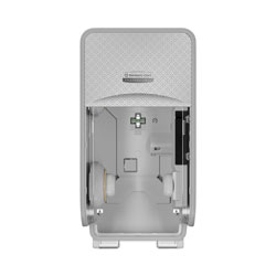 Kimberly-Clark ICON Coreless Standard Roll Toilet Paper Dispenser, 7.18 x 13.37 x 7.06, Silver Mosaic