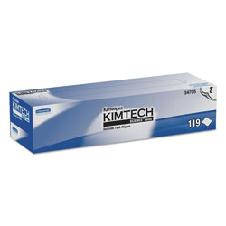 Kimtech™ Kimwipes Delicate Task Wipers, 2-Ply, 11.8 x 11.8, Unscented, White, 120/Box, 15 Boxes/Carton (34705KIM)