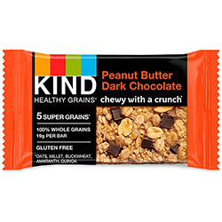 Kind Healthy Grains Bars - Peanut Butter Dark Chocolate - 15 / Box