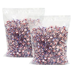 King Leo® Peppermint Soft Mint Puffs, 5 lb Bag, 2/Carton