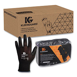 KleenGuard™ G40 Polyurethane Coated Gloves, Medium, Black, 12 Pairs/Pack
