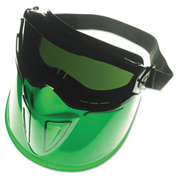 KleenGuard™ V90 Series Face Shield, Black Frame, Dark Green Lens, Anti-Fog