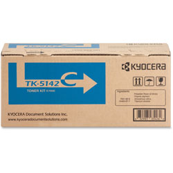 Kyocera Toner Cartridge f/6130/6030, 5000 Page Yield, Cyan