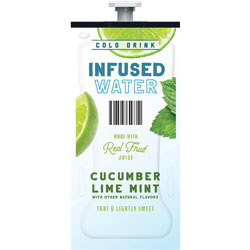 Flavia™ Cucumber Lime Mint Infused Water Freshpack, Cucumber Lime Mint, 0.08 Pouch, 100/Carton