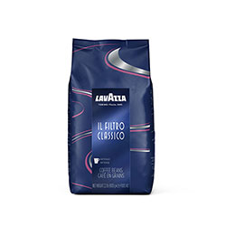 Lavazza Filtro Classico Whole Bean Coffee, Dark and Intense, 2.2 lb Bag