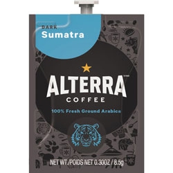 Flavia™ Portion Pack Alterra Sumatra Coffee - Compatible with Flavia Creation 150, Flavia Creation 200, Flavia Creation 500 - 100 / Carton