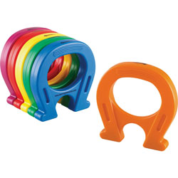 Learning Resources Horseshoe-Shaped Magnets, 5 in, 6Pcs, Ast