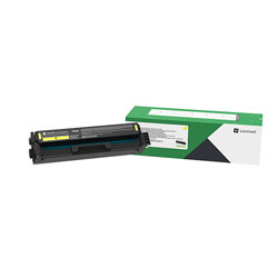 Lexmark C341XY0 Extra High-Yield Return Program Toner Cartridge, 4,500 Page-Yield, Yellow