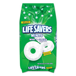 Lifesavers® Hard Candy Mints, Wint-O-Green, 50 oz Bag