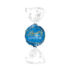 Lindt Lindor Truffles Milk Chocolate Sea Salt, 1.85 lb, 60 Pieces/Bag