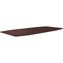 Lorell 72 in Rectangular Conference Tabletop, 72 in x 36 in1 in, Knife Edge, Material: Polyvinyl Chloride (PVC) Edge, Powder Coated Steel Leg, Finish: Espresso