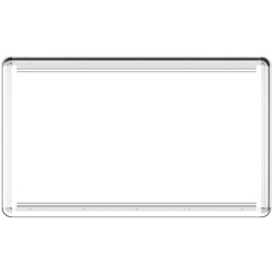 Lorell Mounting Frame for Whiteboard - Silver - 1 Each