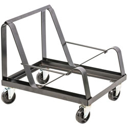 Lorell Steel Frame Dolly, 20 inWx25-1/2 inLx22-3/4 inH, Black