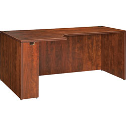 Lorell Credenza, Rect, Lft, Ext, 65-2/5 in x 35-2/5 in x 29-1/2 in, Cherry