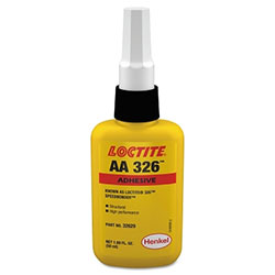 Loctite 326 Speedbonder Structural Adhesive, Fast Fixture, 50 mL, Bottle, Amber