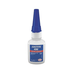 Loctite 496™ Super Bonder® Instant Adhesive, 1 oz, Bottle, Clear