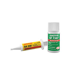Loctite AA 330™ Structural Adhesive, 0.85 oz, Syringe, Yellow