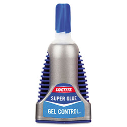 Loctite Control Gel Super Glue, 0.14 oz, Dries Clear