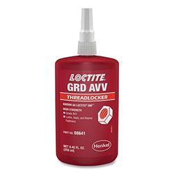 Loctite Grade AVV Threadlocker, 250 ml, Bottle, Red