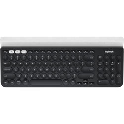 Logitech K780 Multi-Device Wireless Keyboard - Wireless Connectivity - Bluetooth - USB Interface Home, Search, Back, App Switch, Easy-Switch, On/Off Switch Hot Key(s) - English, French - QWERTY Layout - Tablet, Computer - Mac, Android, iOS, PC - White