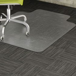 Lorell Chair Mat, Low Pile, 36 inx48 in, Clear