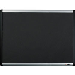 Lorell Mesh Bulletin Board w/ Hardware, 3'' x2'', Black