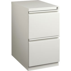 Lorell Mobile Pedestal File, 15 in x 19-7/8 in x 27-3/4 in, Deep Light Gray