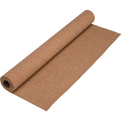 Lorell Natural Cork Roll, 24 in x 48 in