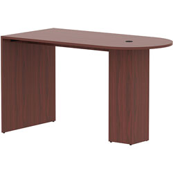 Lorell Table, Cafe-Height, 71 inx35-3/8 inx41-3/4 in, Mahogany