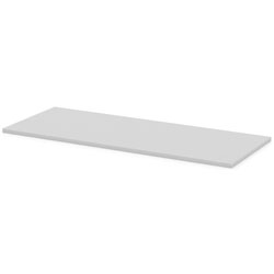 Lorell Width-Adjustable Training Table Top, Gray Rectangle Top, 60 in x 24 inx 1 in Table Top Thickness, Assembly Required