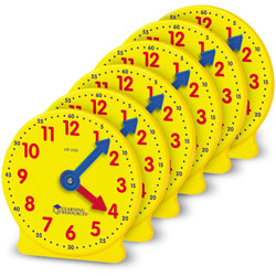 Learning Resources Classroom Clock Kit , Additional Set
