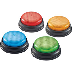 Learning Resources Lights/Sounds Buzzers Set, 4 Set