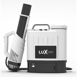 LuxDisinfect Electrostatic Backpack Trigger Sprayer - Suitable For Disinfecting - Electrostatic - 18.5 in, - 10 in Width - 1 / Each - Multi