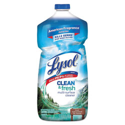 Lysol Clean and Fresh Multi-Surface Cleaner, Cool Adirondack Air, 40 oz Bottle