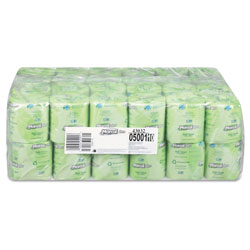 Marcal 100% Recycled Two-Ply Bath Tissue, Septic Safe, 2-Ply, White, 500 Sheets/Roll, 48 Rolls/Carton