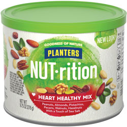 Marjack Planters Heart Healthy Mix, Assorted Nuts, 9.75oz., Green