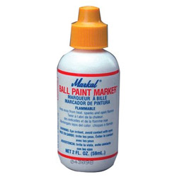 Markal Ball Paint Marker, White