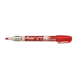 Markal PRO-LINE® XT Paint Marker, Red, 1/8 in, Broad