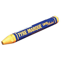 Markal Yellow Tyre Marque Crayon Rubber Mark