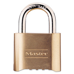 Master Lock Company Changeable Combination Padlock w/1" shackle