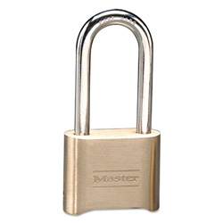 Master Lock Company Changeable Combination Padlock w/2-1/4" Sh