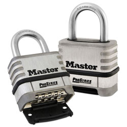 Master Lock Company ProSeries Stainless Steel Easy-to-Set Combination Lock, Stainless Steel, 5/16 in